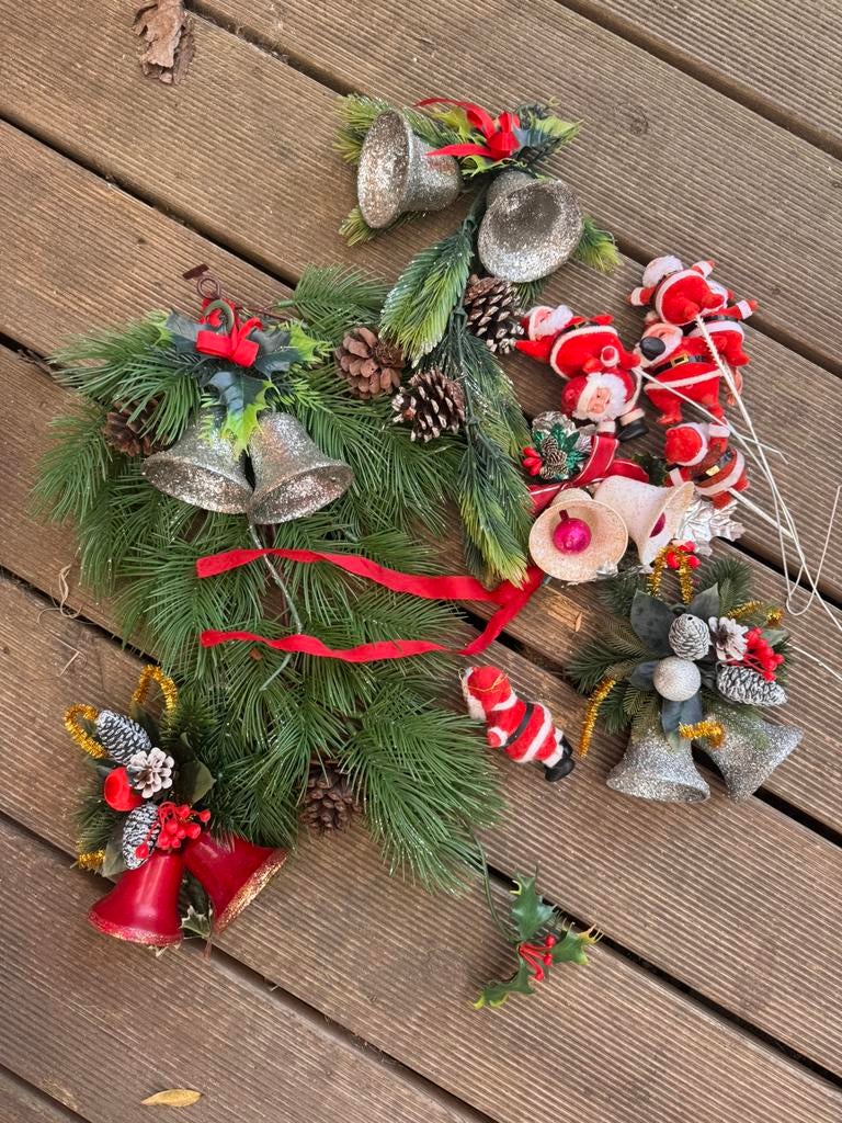 Vintage kerst decoratie, Ophalen of Verzenden, Gebruikt