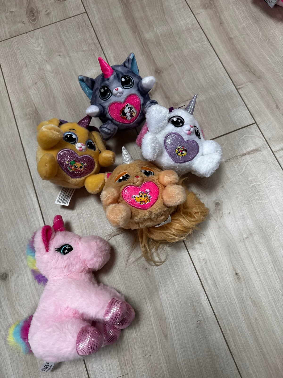 Leuke knuffels: eenhoorns, kat, koe en meer!, Ophalen, Gebruikt, Overige karakters, Roze