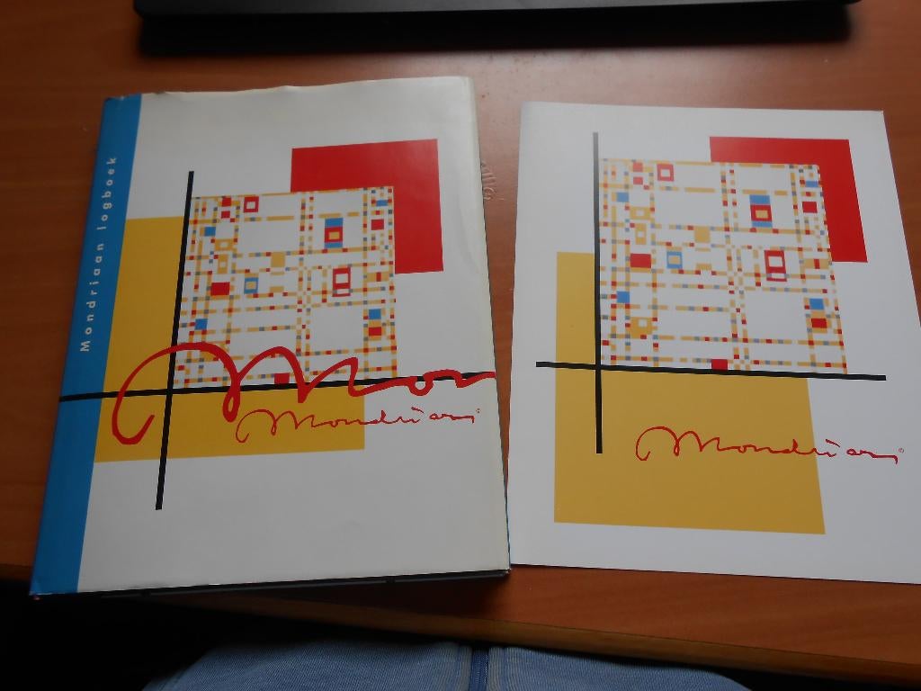 Mondriaan logboek 1994, Boeken, Ophalen of Verzenden, Zo goed als nieuw, Schilder- en Tekenkunst