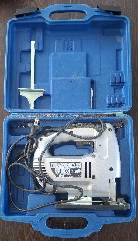 Kinzo decoupeerzaag in koffer, Minder dan 30 mm, Kinzo, Decoupeerzaag, 600 tot 1200 watt