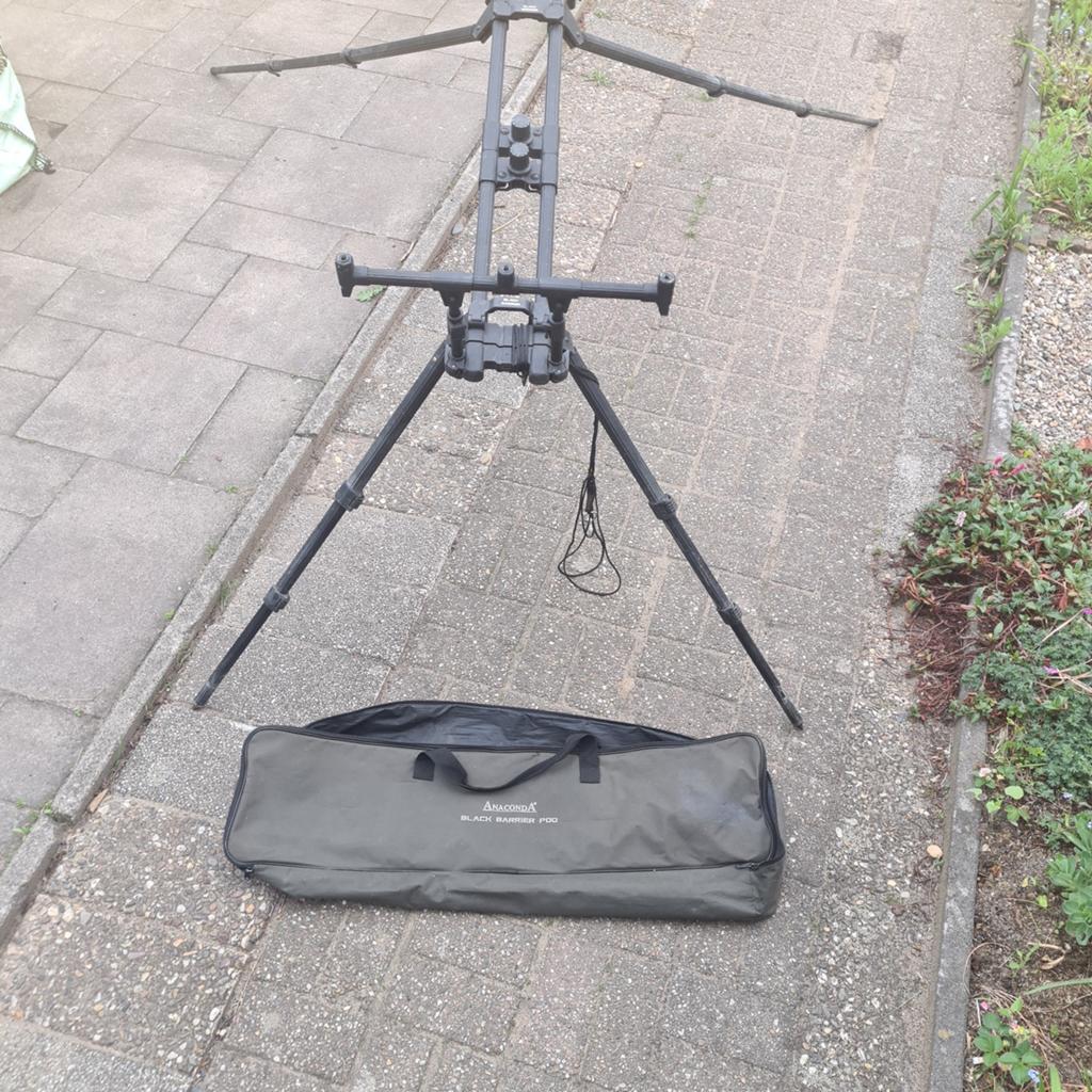 Anaconda black barrier Rod pod met extra lange poten, Ophalen of Verzenden, Overige typen