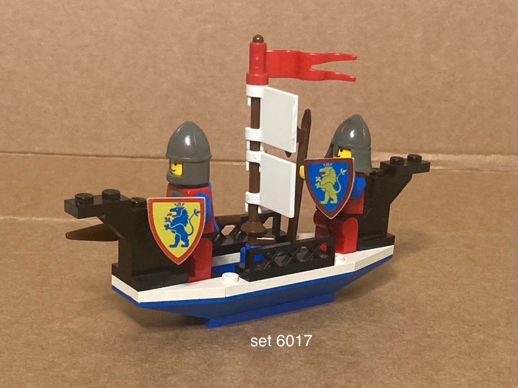 LEGO 6017 King’s Oarsmen Lion Knights, Ophalen of Verzenden, Gebruikt, Lego