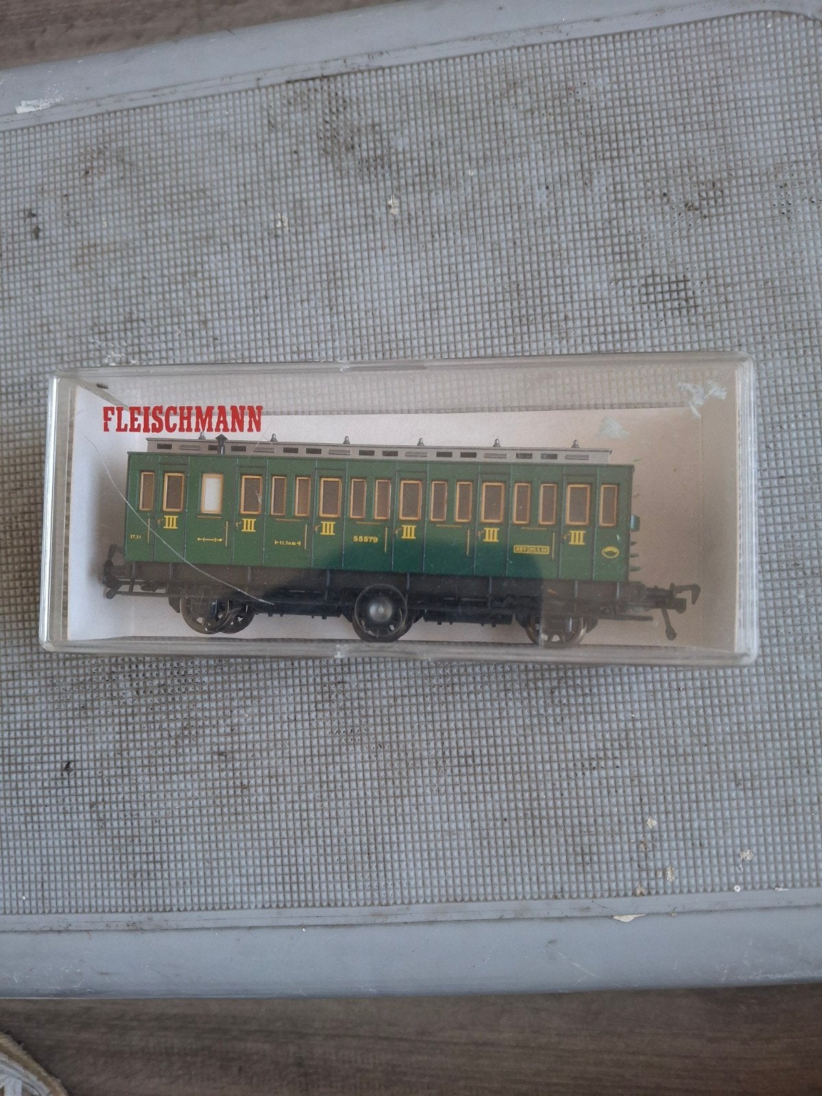 Fleischmann Wagon Groen - Zo goed als nieuw, Ophalen of Verzenden, Zo goed als nieuw, Wagon, Fleischmann
