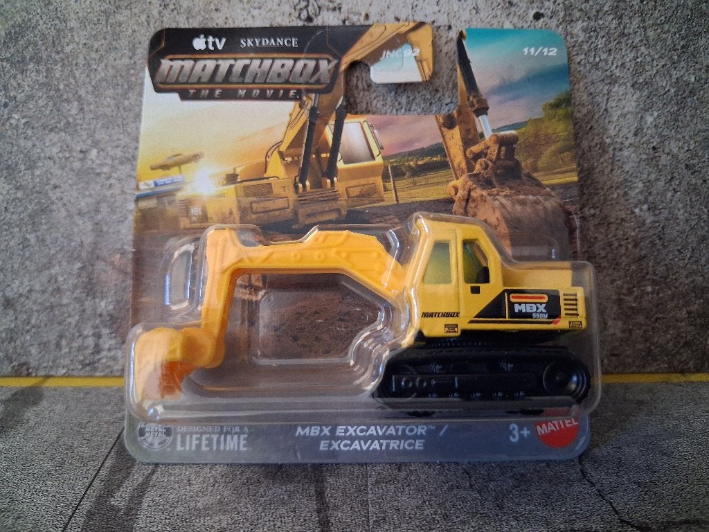MBX Excavator van Matchbox, Ophalen, Nieuw, Overige typen