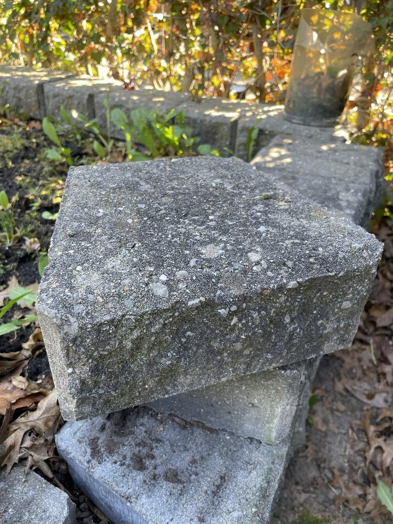 Granubrick stapelmuurelementen, Tuin en Terras, Grind, Keien en Split, Ophalen, Overige materialen, Gebruikt, Overige typen