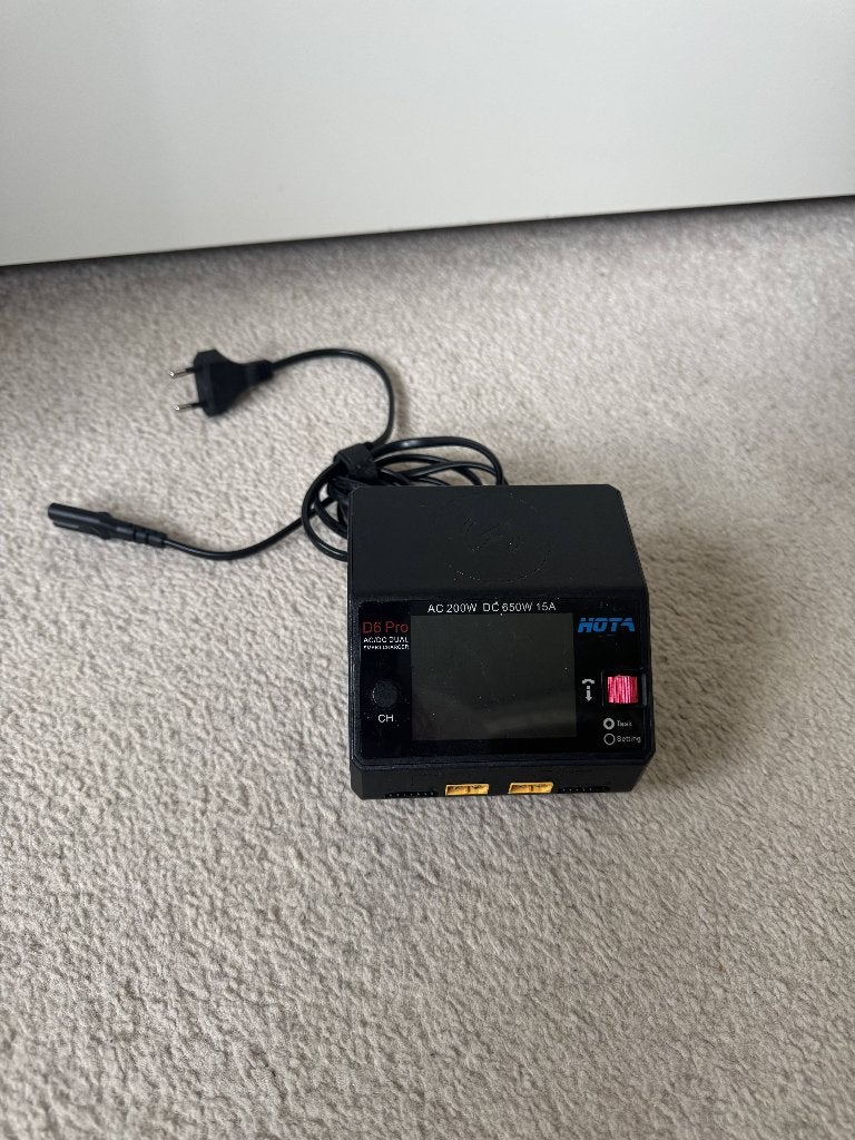 Hota D6 Pro AC/DC Dual lader, Ophalen of Verzenden, Zo goed als nieuw, Overige schalen, Onderdeel