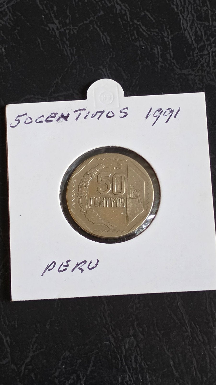50 Centimos Peru 1991 Munt, Ophalen of Verzenden, Losse munt