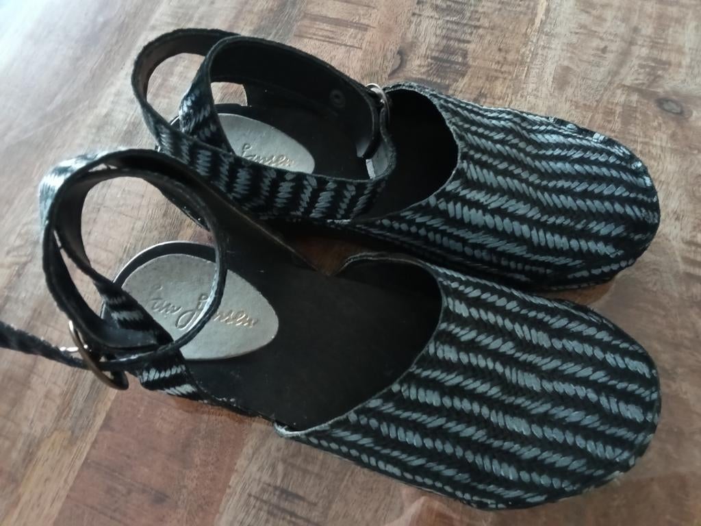 Jan Jansen clogs schoenen 38 zwart/wit, Kleding | Dames, Schoenen, Schoenen met lage hakken, Zwart, Jan Jansen, Ophalen of Verzenden
