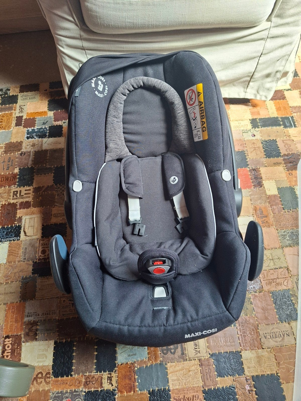 Maxi-Cosi autostoel voor baby's, Kinderen en Baby's, Ophalen, Autogordel of Isofix, Gebruikt, 0 t/m 13 kg
