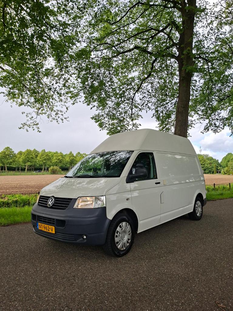 Volkswagen T5 hoog camperbus bj 2009 met airco, Caravans en Kamperen, Campers, Buscamper of Camperbus, Volkswagen, Tot en met 2