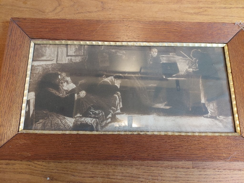 Ets Beethoven, Ophalen, Portret, Ets, 1900 - 1949
