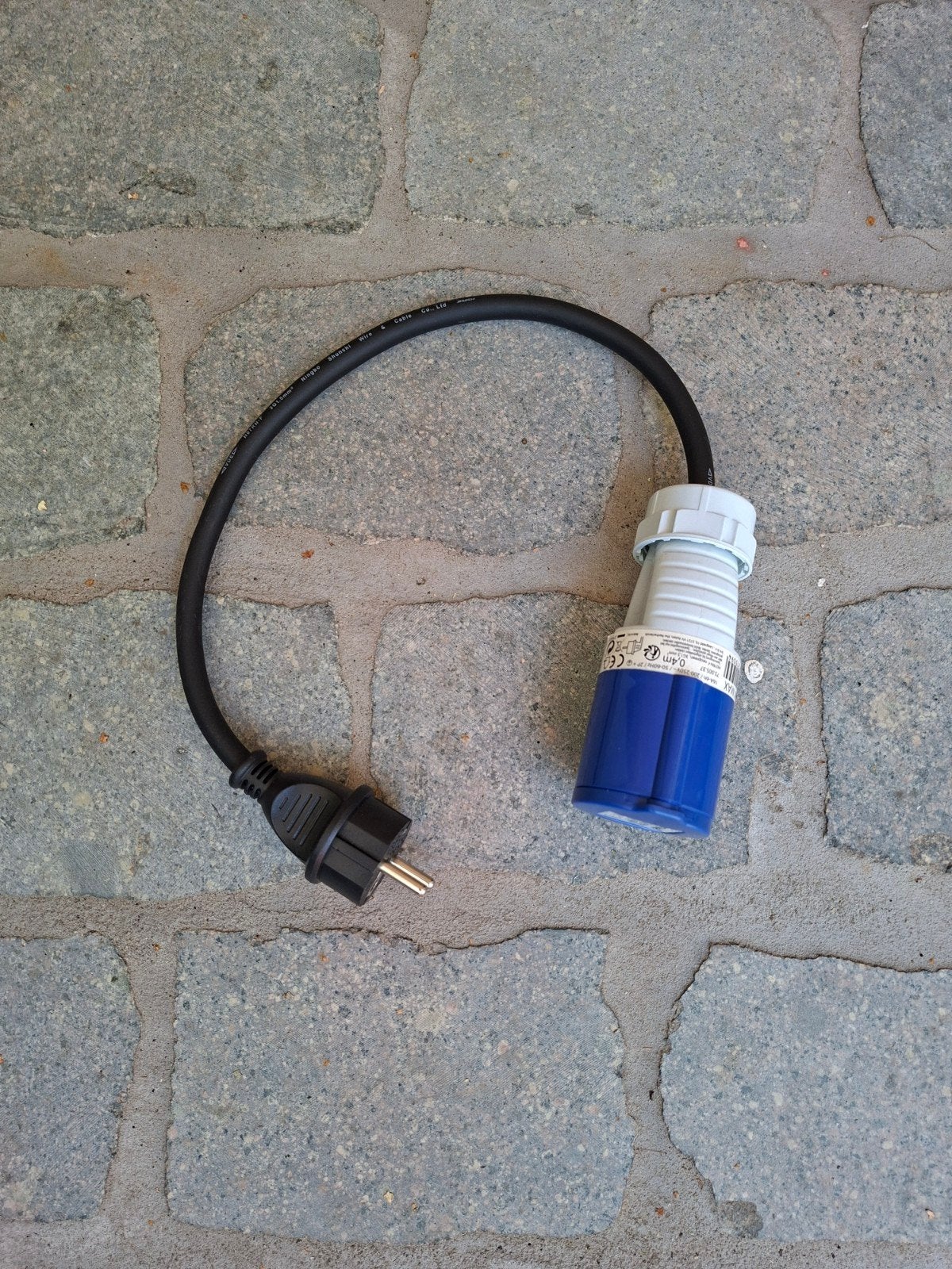 Verlengkabel met CEE stekker en stopcontact - nieuw, Ophalen of Verzenden, Gebruikt, Overige merken, Kabel of Snoer