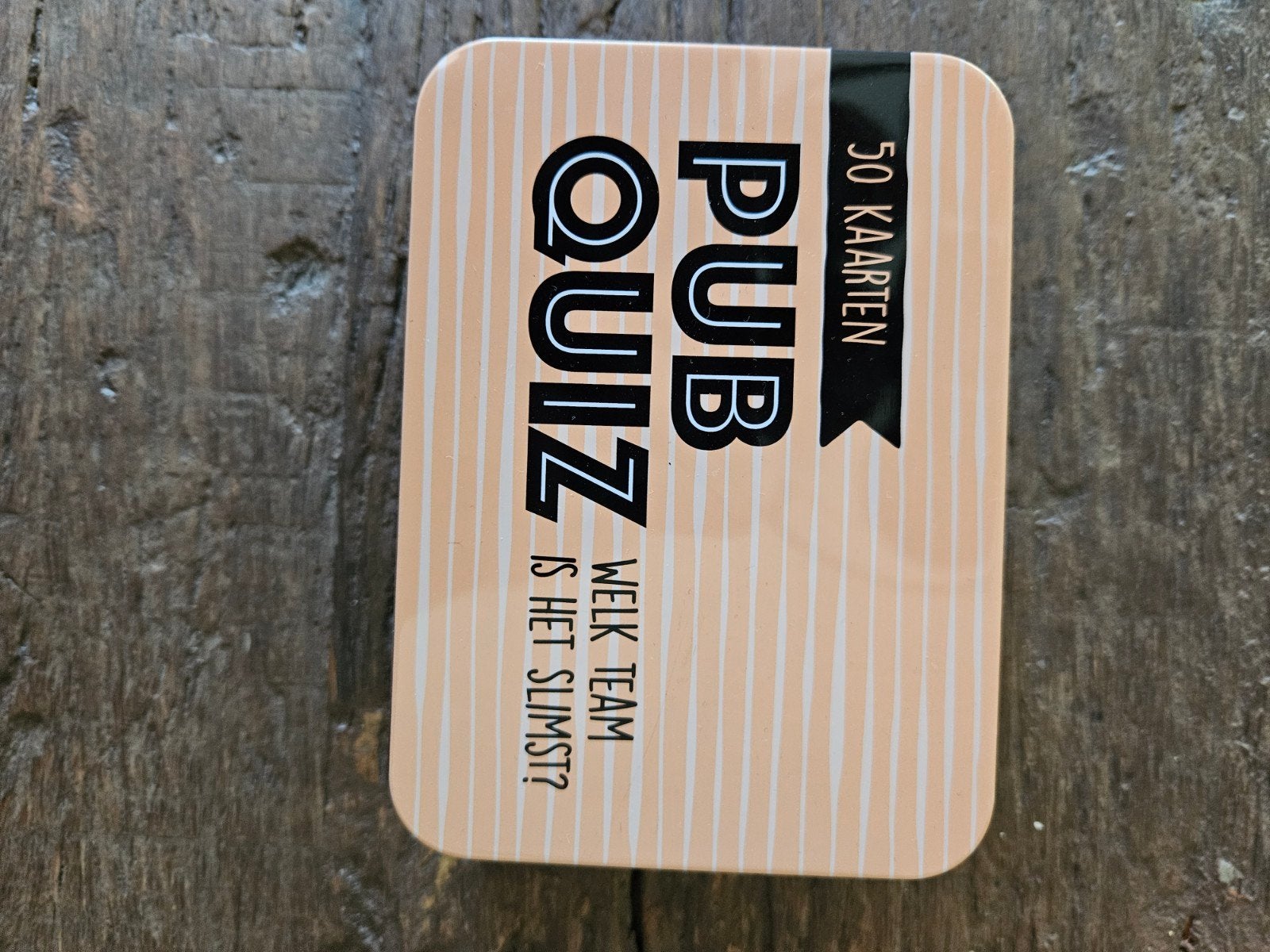 Pubquiz:  50 vragen om jullie kennis te testen!, Vijf spelers of meer, Ophalen of Verzenden, Zo goed als nieuw, Image Books