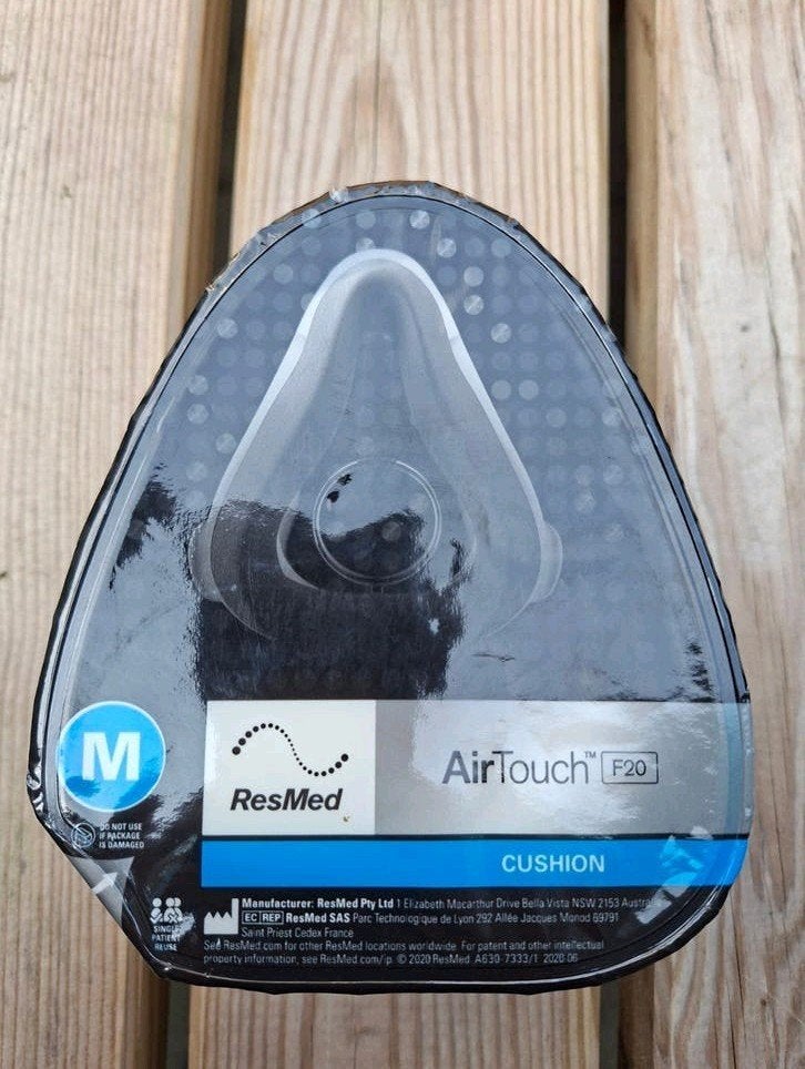 CPAP ResMed AirTouch F20 Mt M. fullface. 2 stuks., Ophalen of Verzenden, Nieuw