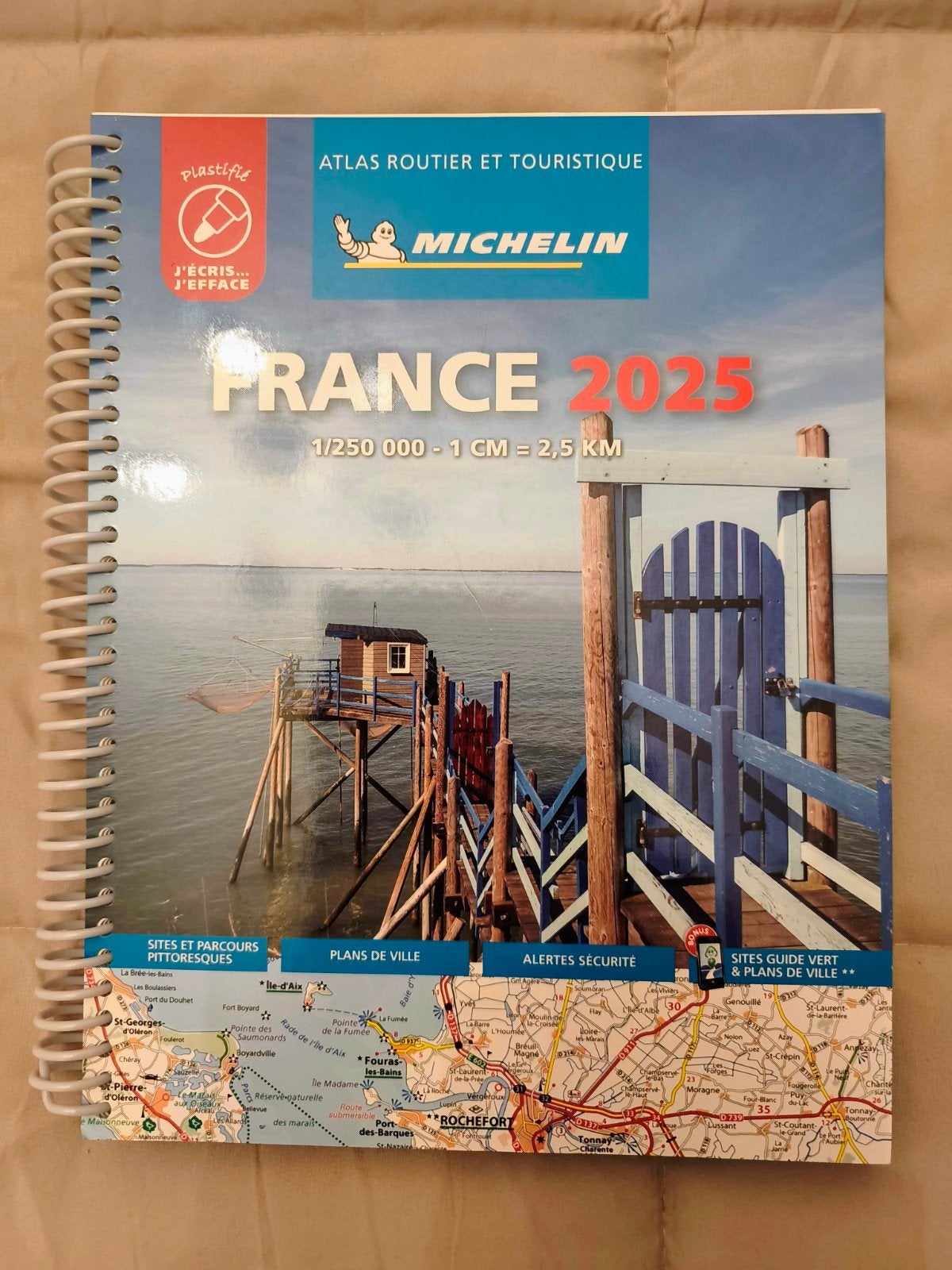 Michelin Atlas Routier et Touristique France 2025 nieuw., Boeken, Atlassen en Landkaarten, Overige atlassen, Nieuw, Ophalen of Verzenden