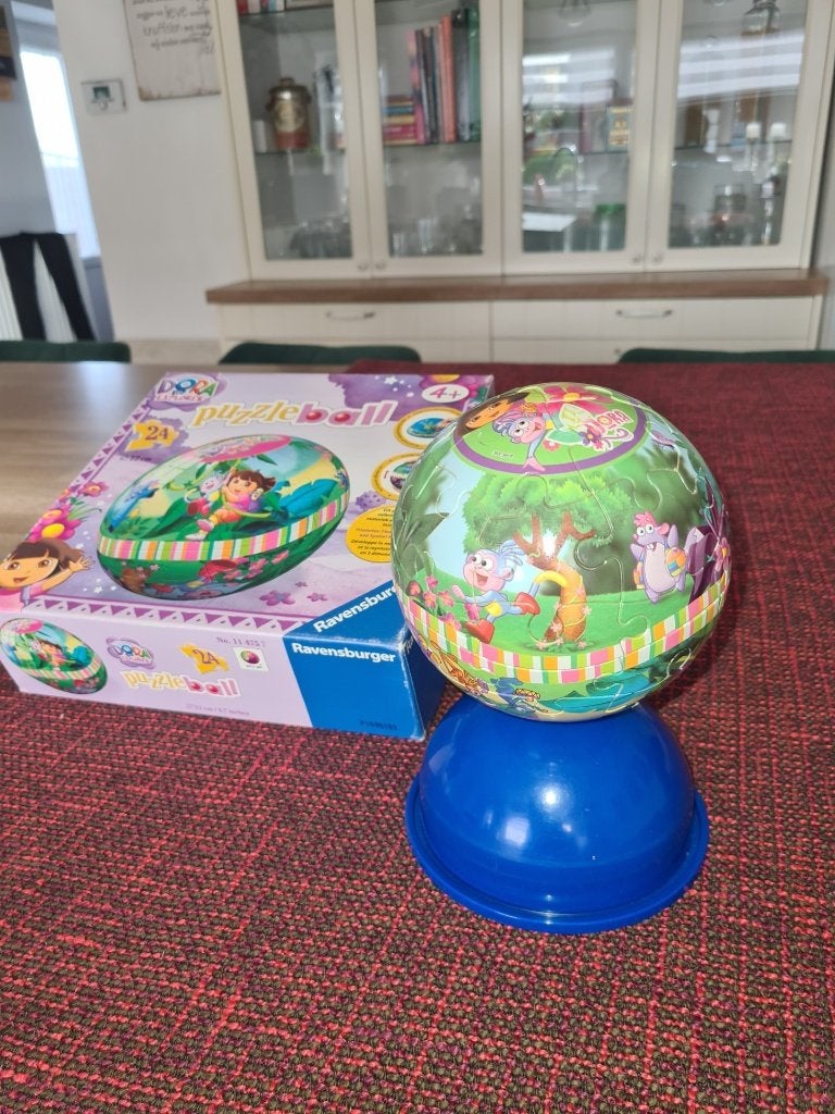 kinder puzzel - Dora Ravensburger, Ophalen of Verzenden, 10 tot 50 stukjes, Zo goed als nieuw, 4 tot 6 jaar
