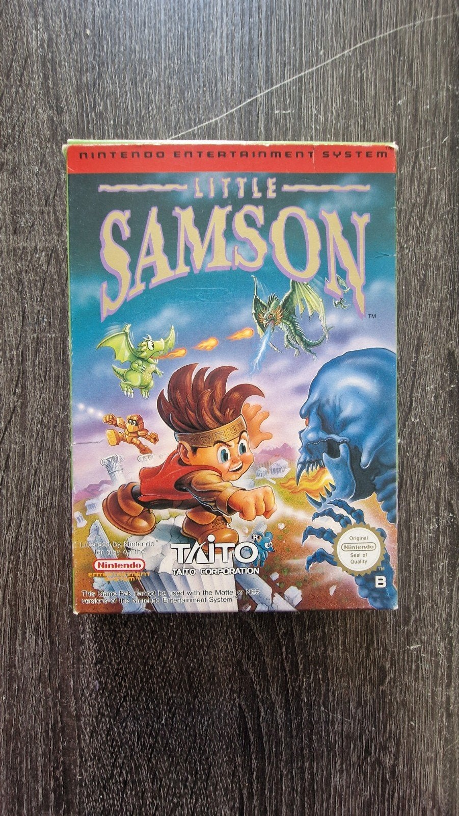 Little Samson - Nintendo NES (CIB), Spelcomputers en Games, Games | Nintendo NES, 1 speler, Ophalen of Verzenden, Zo goed als nieuw