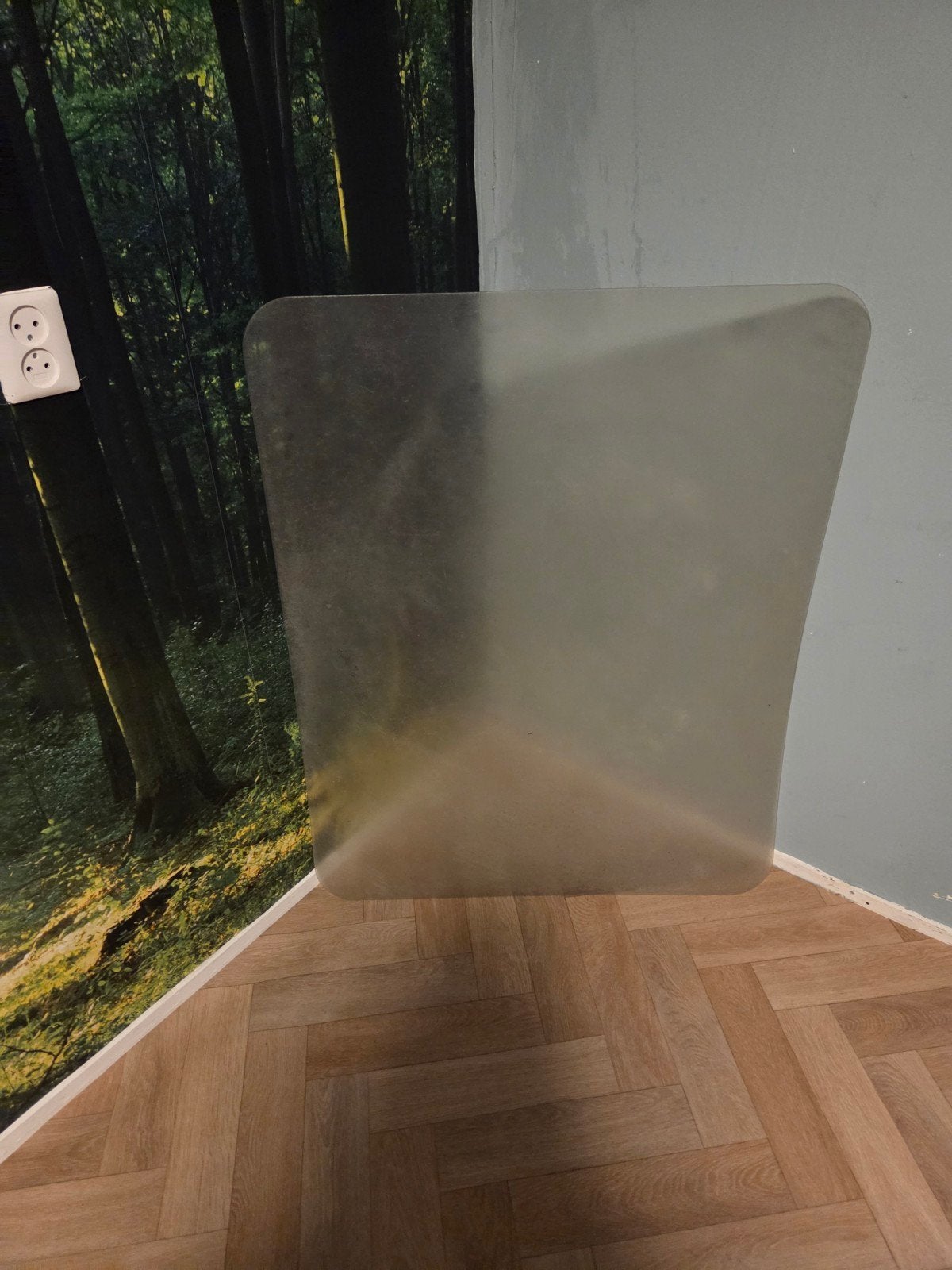 IKEA Kolon vloerbeschermer 120x100 cm, Ophalen, Gebruikt