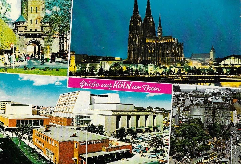 Keulen- -4-luik., Verzenden, 1960 tot 1980, Ongelopen, Duitsland