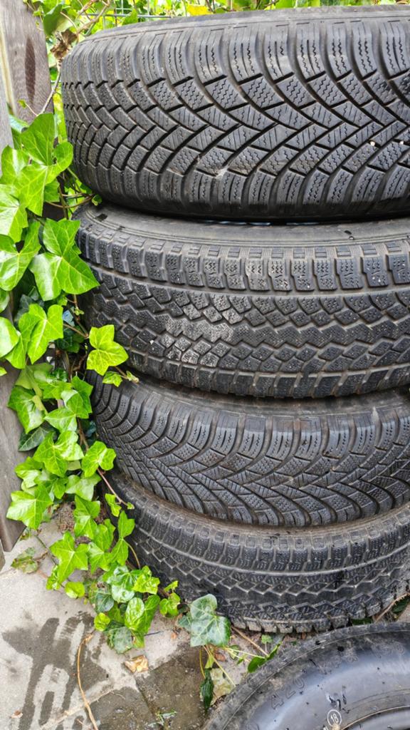 Winterbanden 215/70 R16 voor Mitsubishi Outlander, Ophalen of Verzenden, Gebruikt