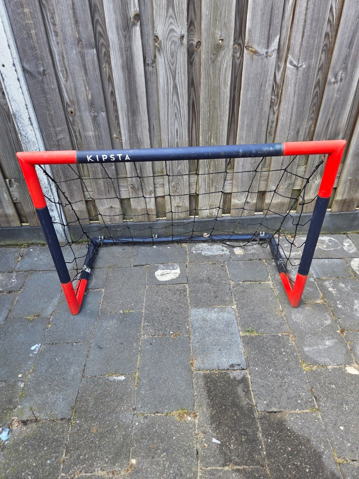 Voetbal goal, Ophalen