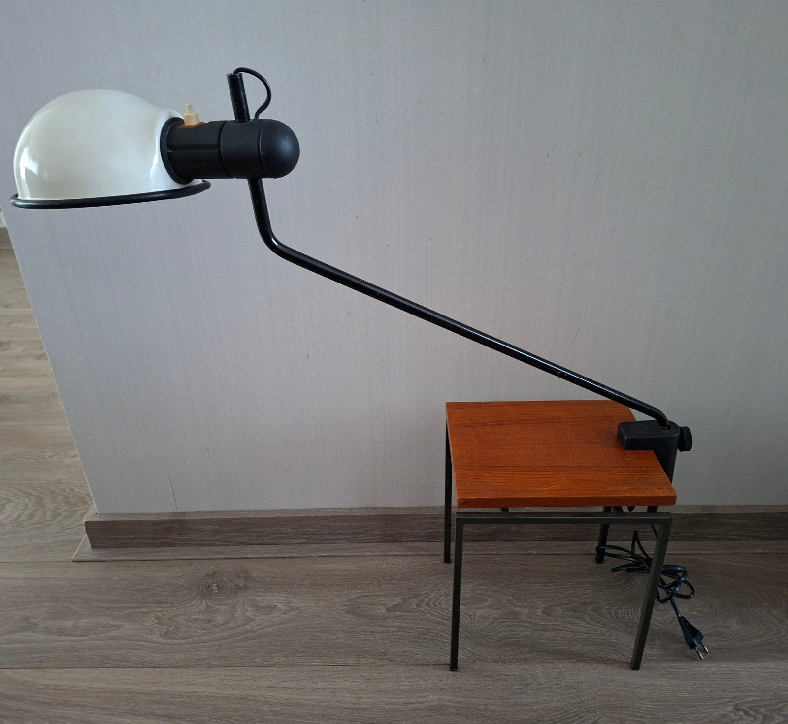 Vintage jaren 70 80 bureaulamp, Ophalen of Verzenden, Gebruikt, Minder dan 100 cm