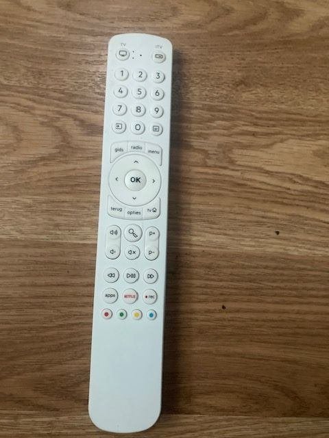 Afstandsbediening Kpn voor Interactieve TV Ook voor Telfort, Ophalen of Verzenden, Zo goed als nieuw, Origineel, Mediaspeler