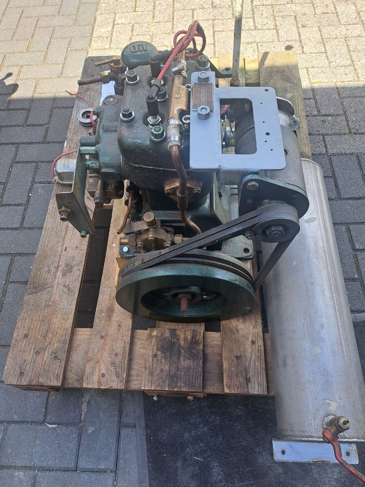 albin 021 motor, Watersport en Boten, Bootonderdelen, Ophalen, Motor en Techniek, Motorboot