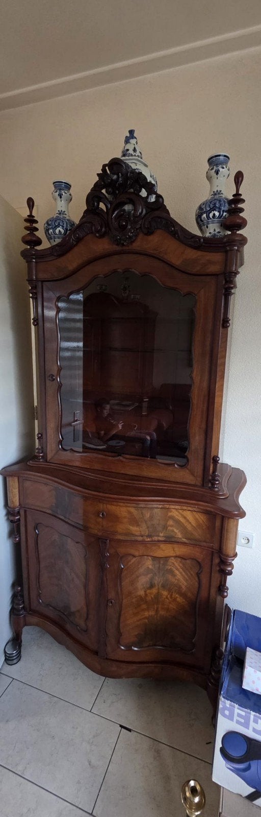 antieke kast, Ophalen