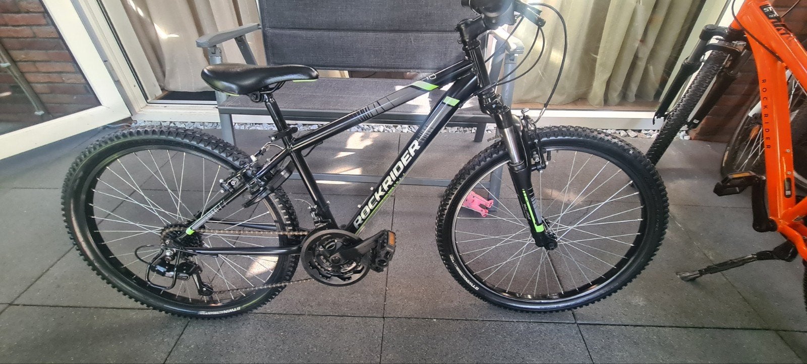 MOUNTAINBIKE 24 INCH ST500 ROCKRIDER 18 VERSNELLINGEN, Fietsen en Brommers, Fietsen | Mountainbikes en ATB, Minder dan 45 cm, Ophalen