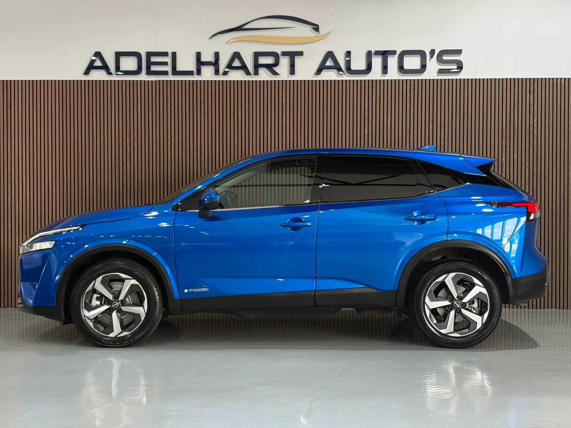 Nissan Qashqai 1.3 MHEV N-Connecta 168 PK / Navigatie full m, Auto's, Gebruikt, 4 cilinders, Blauw, Origineel Nederlands
