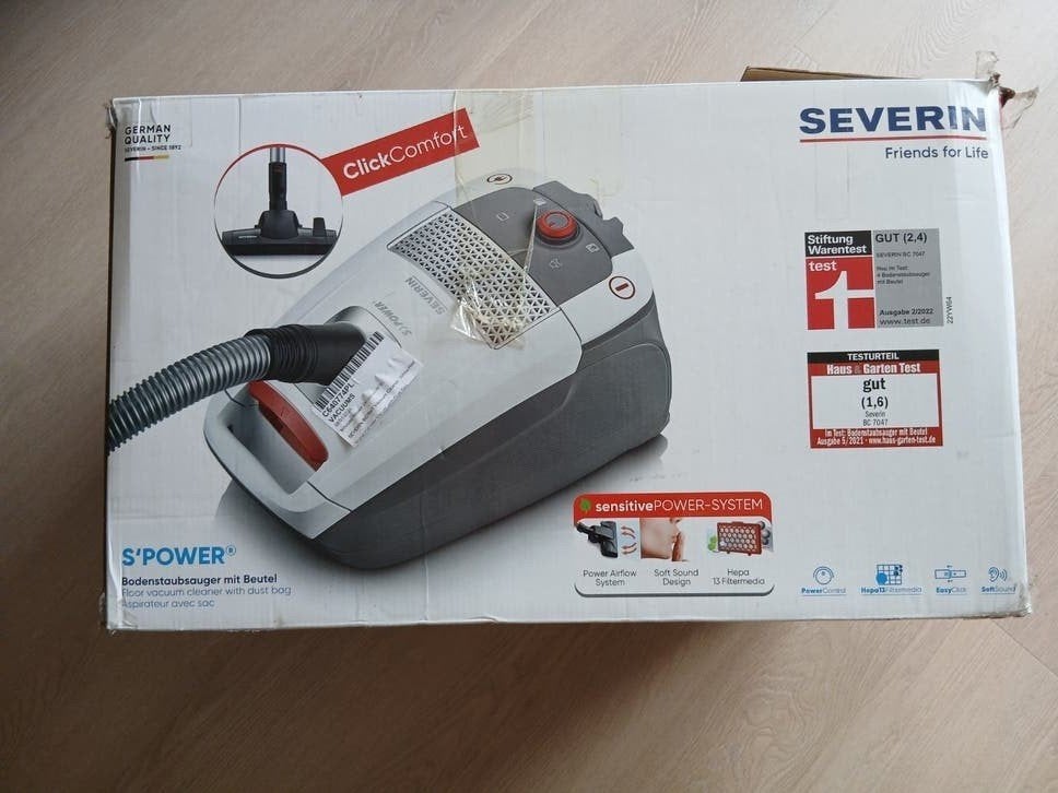 Bijna als nieuw Sevetin Power stofzuiger, Witgoed en Apparatuur, Stofzuigers, Ophalen