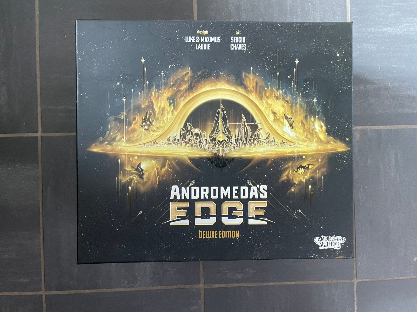 Andromeda’s edge deluxe editie board game, Ophalen