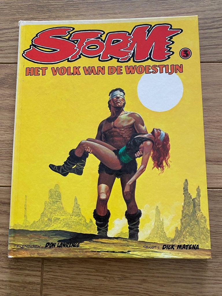 Storm HC - 3 Het volk van de woestijn (1979 1e druk), Eén stripboek, Ophalen of Verzenden, Gelezen