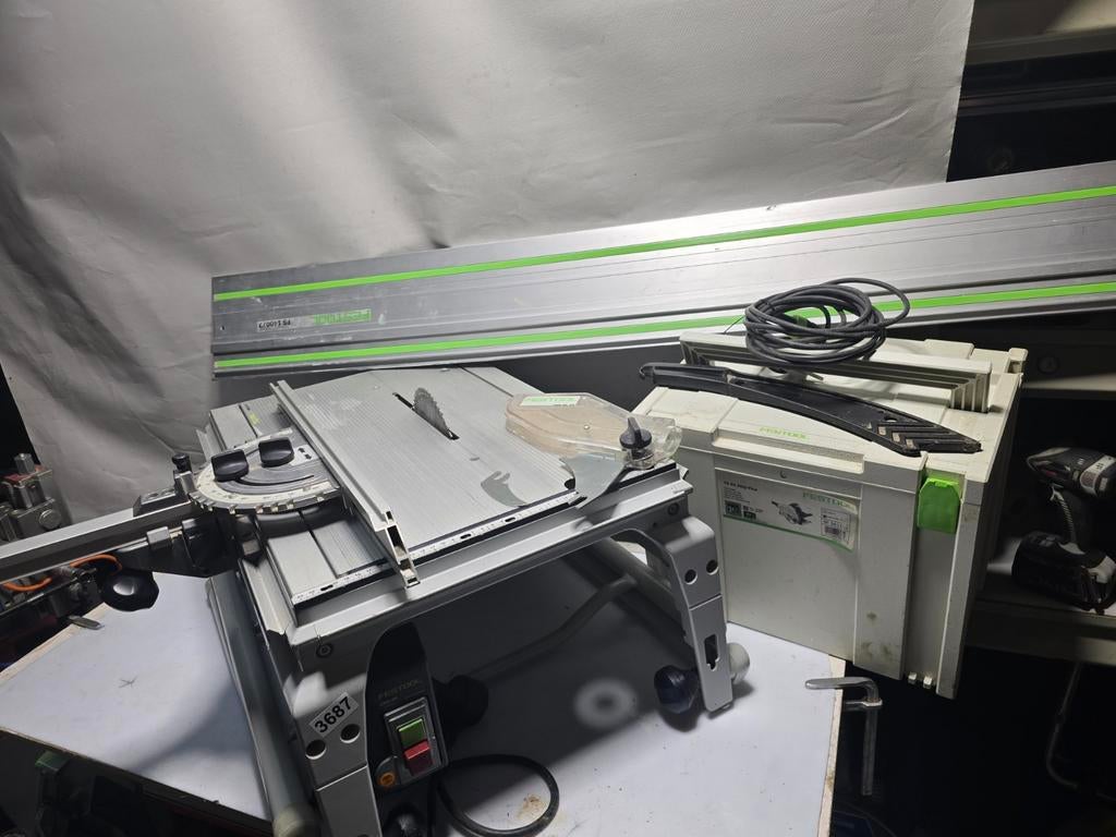 Festool tafelzaag met invalzaag in liniaal 1400mm, Ophalen of Verzenden, Festool, N.v.t, N.v.t