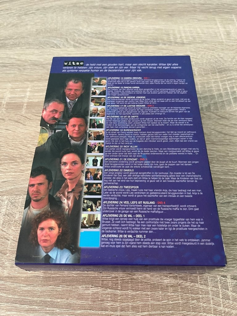 Dvd's Witse - Seizoen 2 - Compleet - Aflevering 14 t/m 26, Cd's en Dvd's, Dvd's | Tv en Series, Vanaf 12 jaar, Ophalen of Verzenden