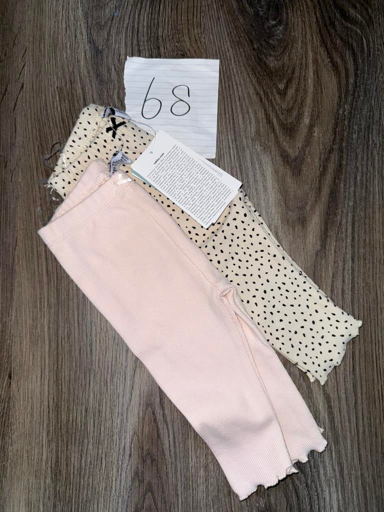 2x baby legging Takko Fashion maat 68 – nieuw met kaartje, Kinderen en Baby's, Ophalen of Verzenden, Nieuw, Meisje, Broekje
