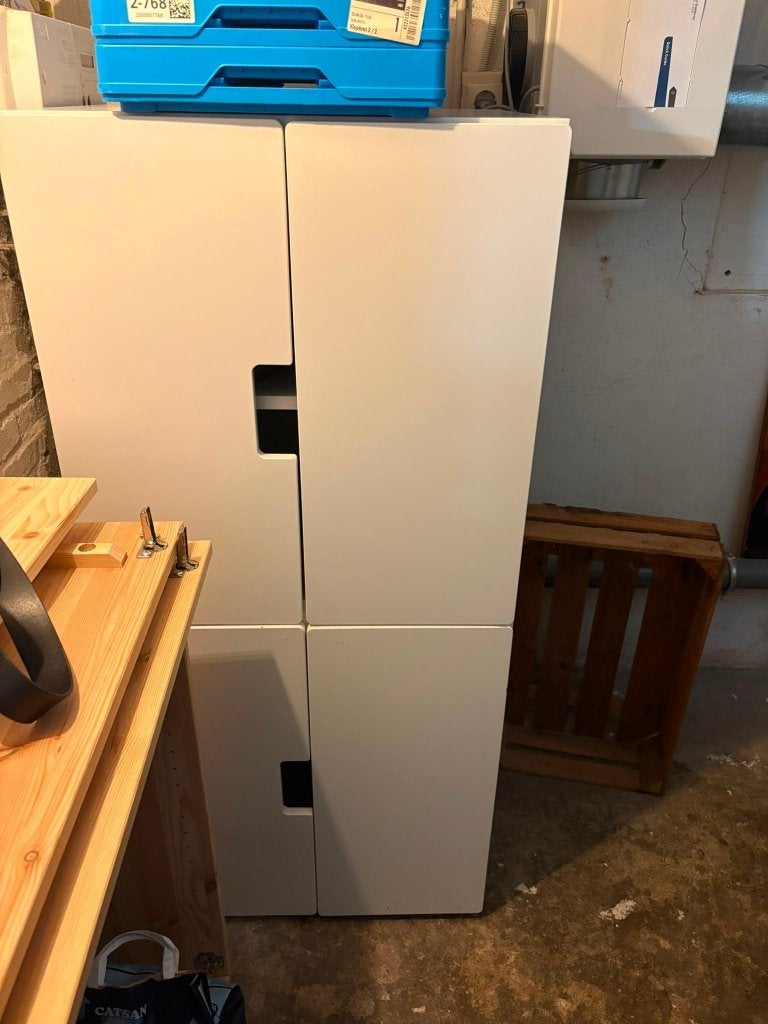 4 stuva kasjes, Ophalen, 50 tot 100 cm, Zo goed als nieuw, Minder dan 100 cm