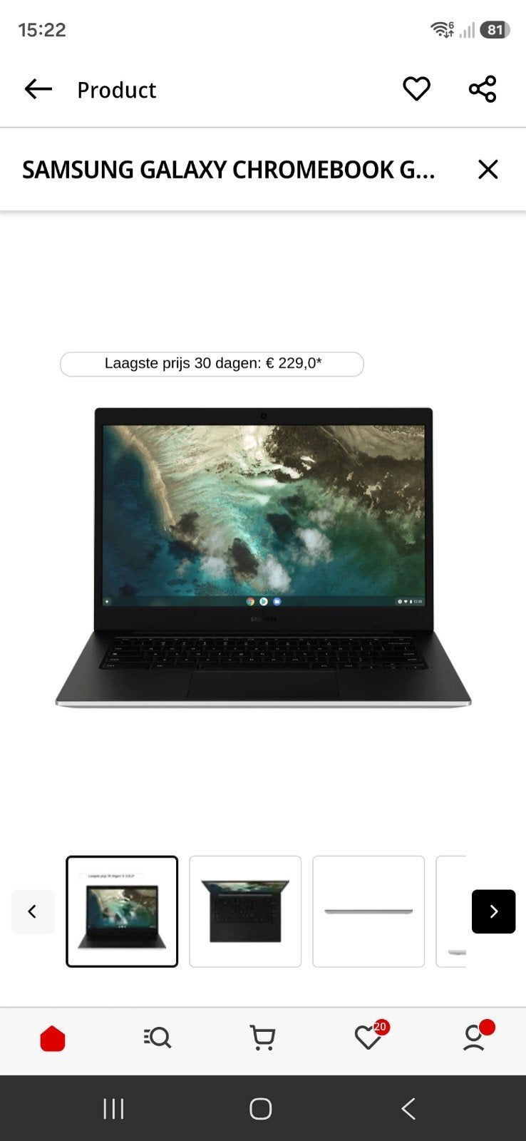 Samsung Galaxy Chromebook Go - Nieuw in doos, Computers en Software, Chromebooks, 14 inch, 4 GB of minder, Nieuw, Ophalen of Verzenden