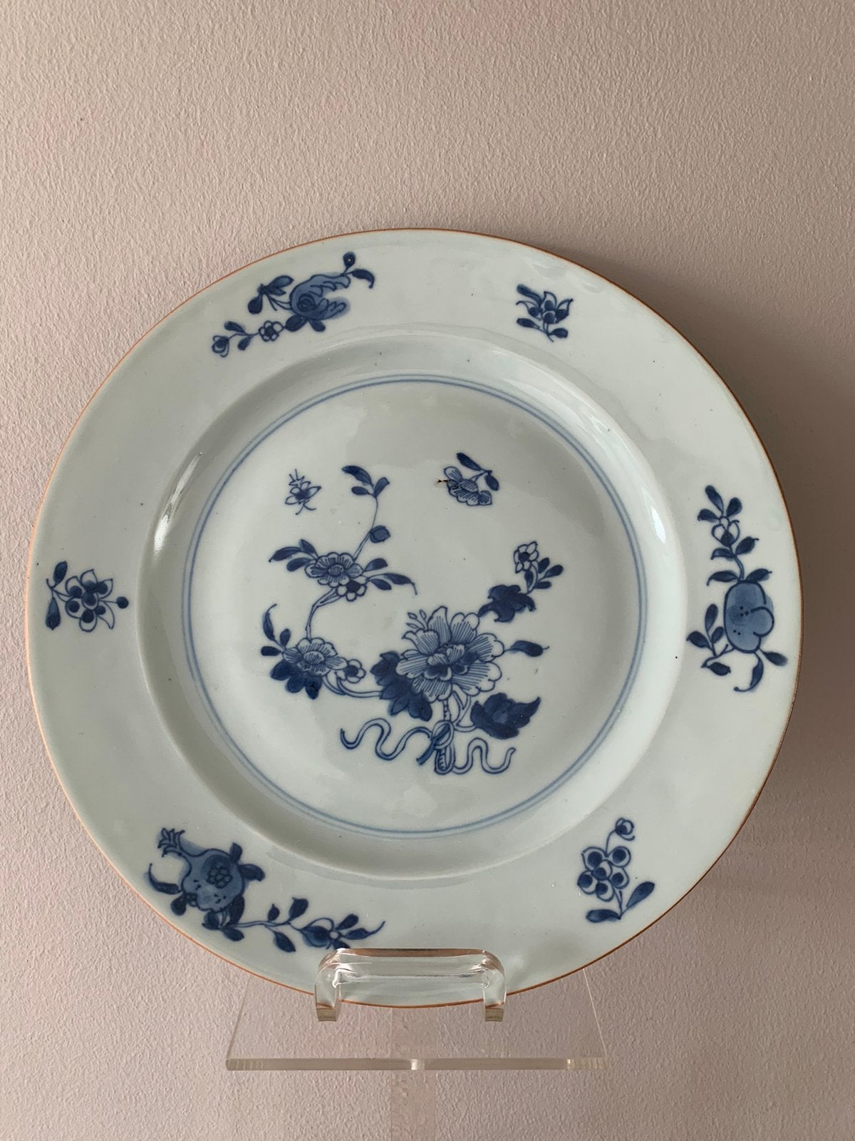 Chinees qianlong qing bord 18e eeuws, Antiek en Kunst, Antiek | Porselein, Ophalen of Verzenden