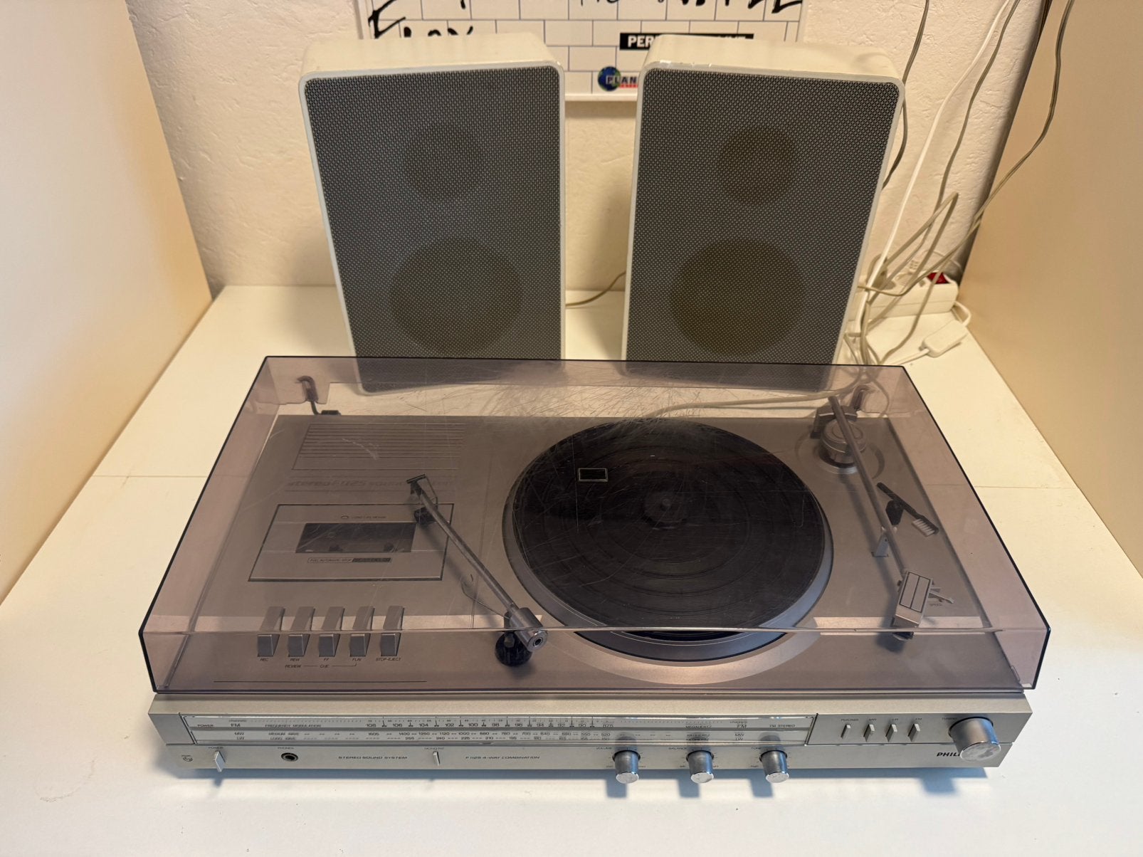 Philps F1125/30, Audio, Tv en Foto, Ophalen, Gebruikt, Platenspeler, Philips