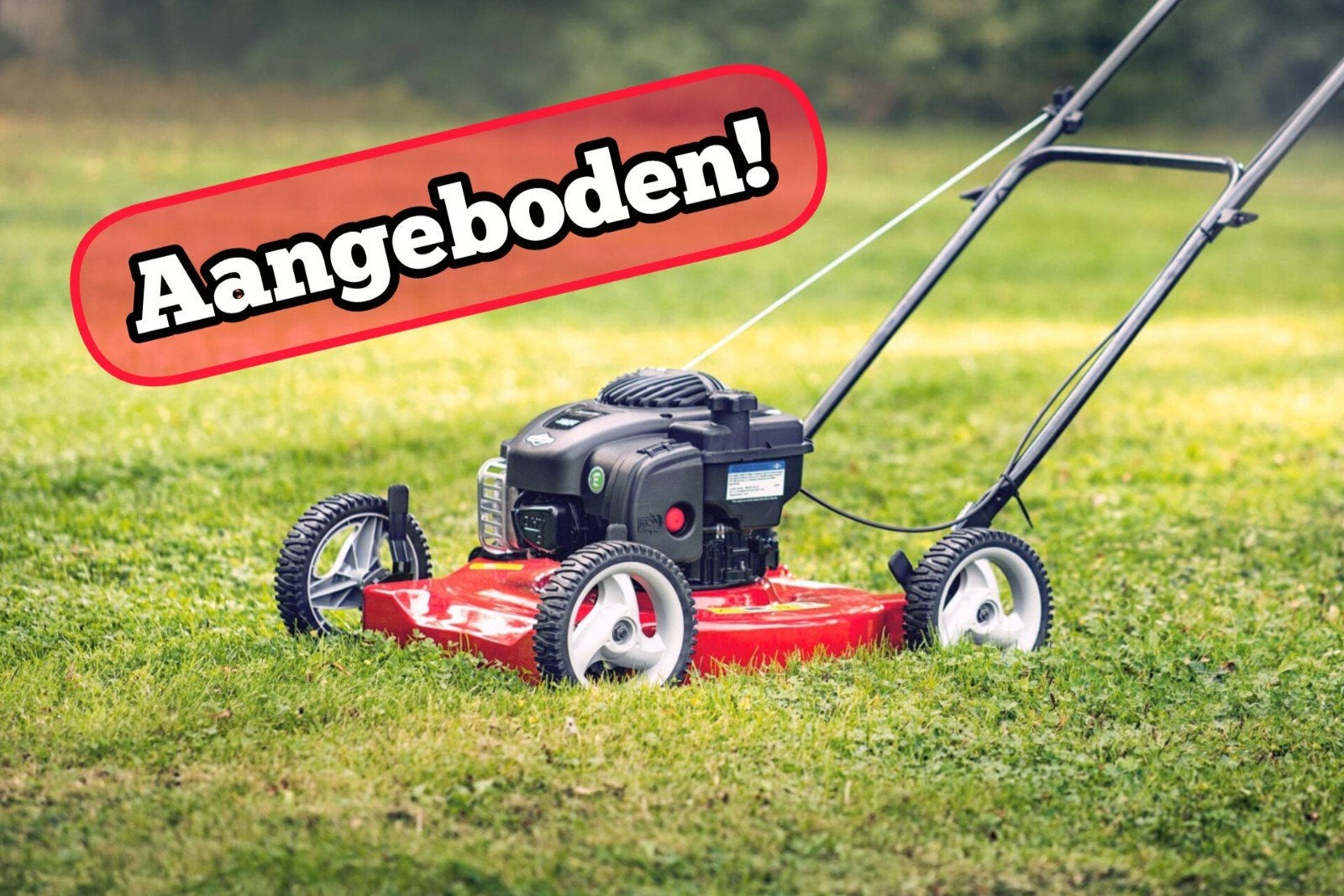 Grasmaaier | Tuinman / Tuinhulp  Aangeboden!, Ophalen of Verzenden, 50 cm of meer