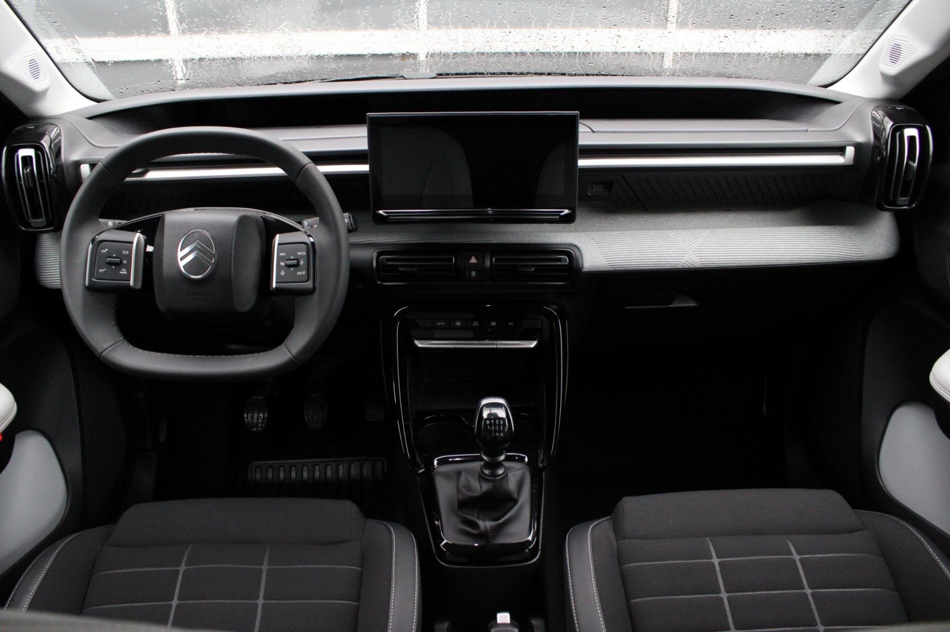 Citroen C3 1.2 Turbo 100pk Max, Auto's, Voorwielaandrijving, Dealer onderhouden, Zwart, 1199 cc