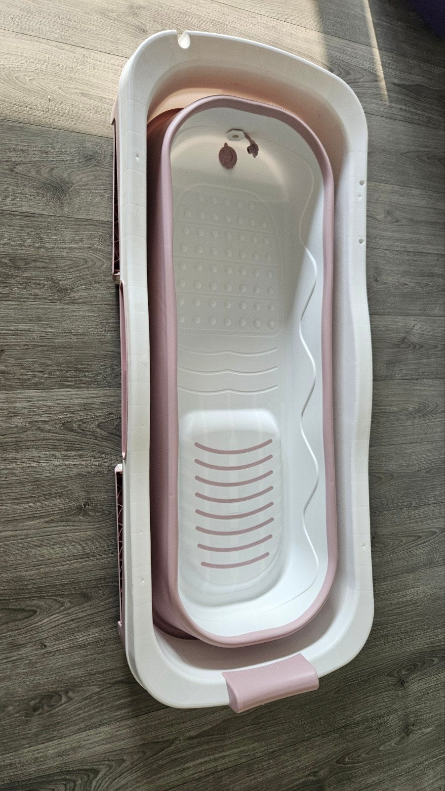 Opvouwbaar babybadje Livista 140x60 cm met accessoires, Ophalen, Overige typen, 50 tot 100 cm, Zo goed als nieuw