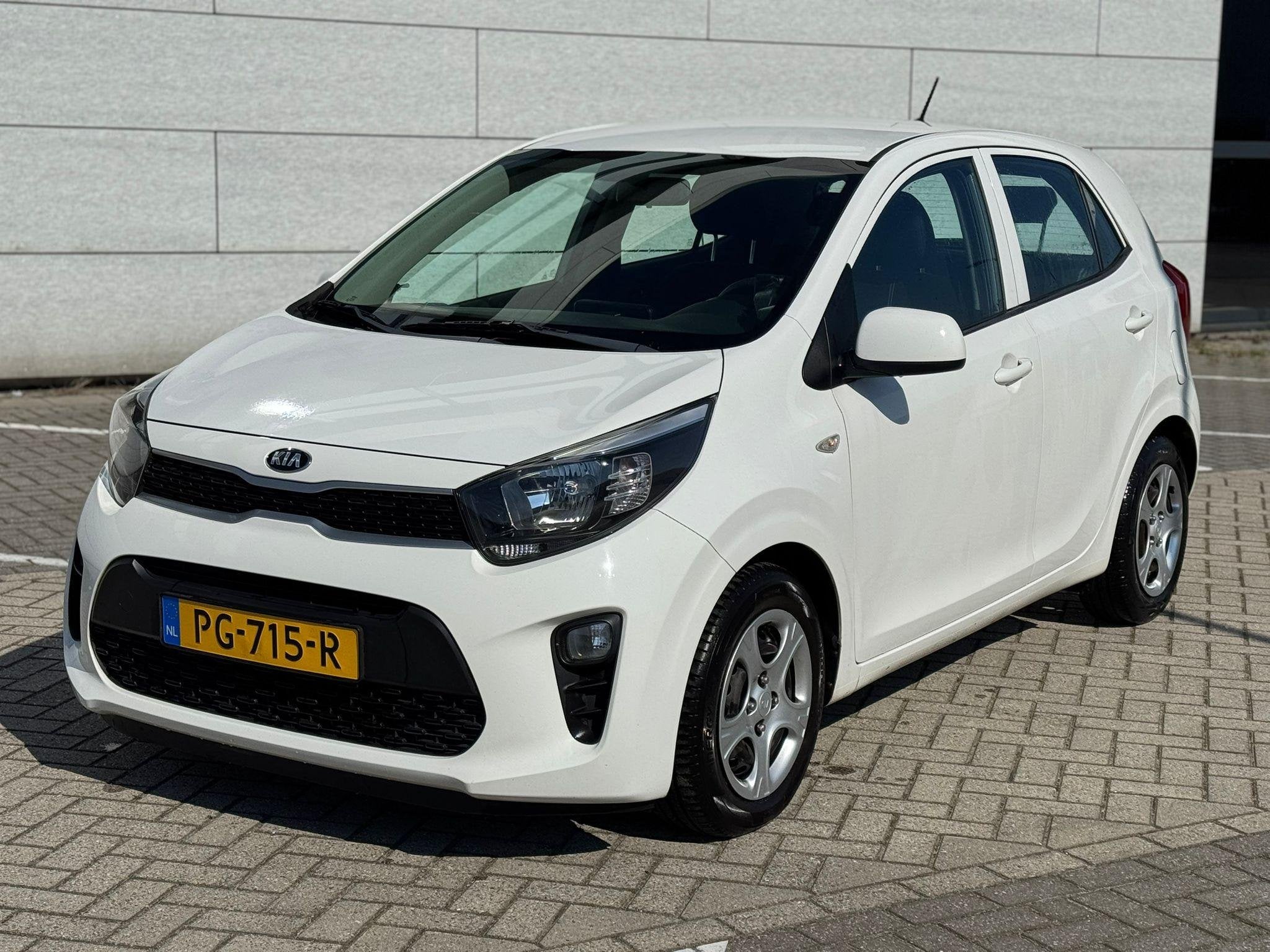 Kia Picanto 1.0 CVVT EconomyPlusLine AIRCO/NAP, Auto's, Stof, Gebruikt, Euro 6, 4 stoelen