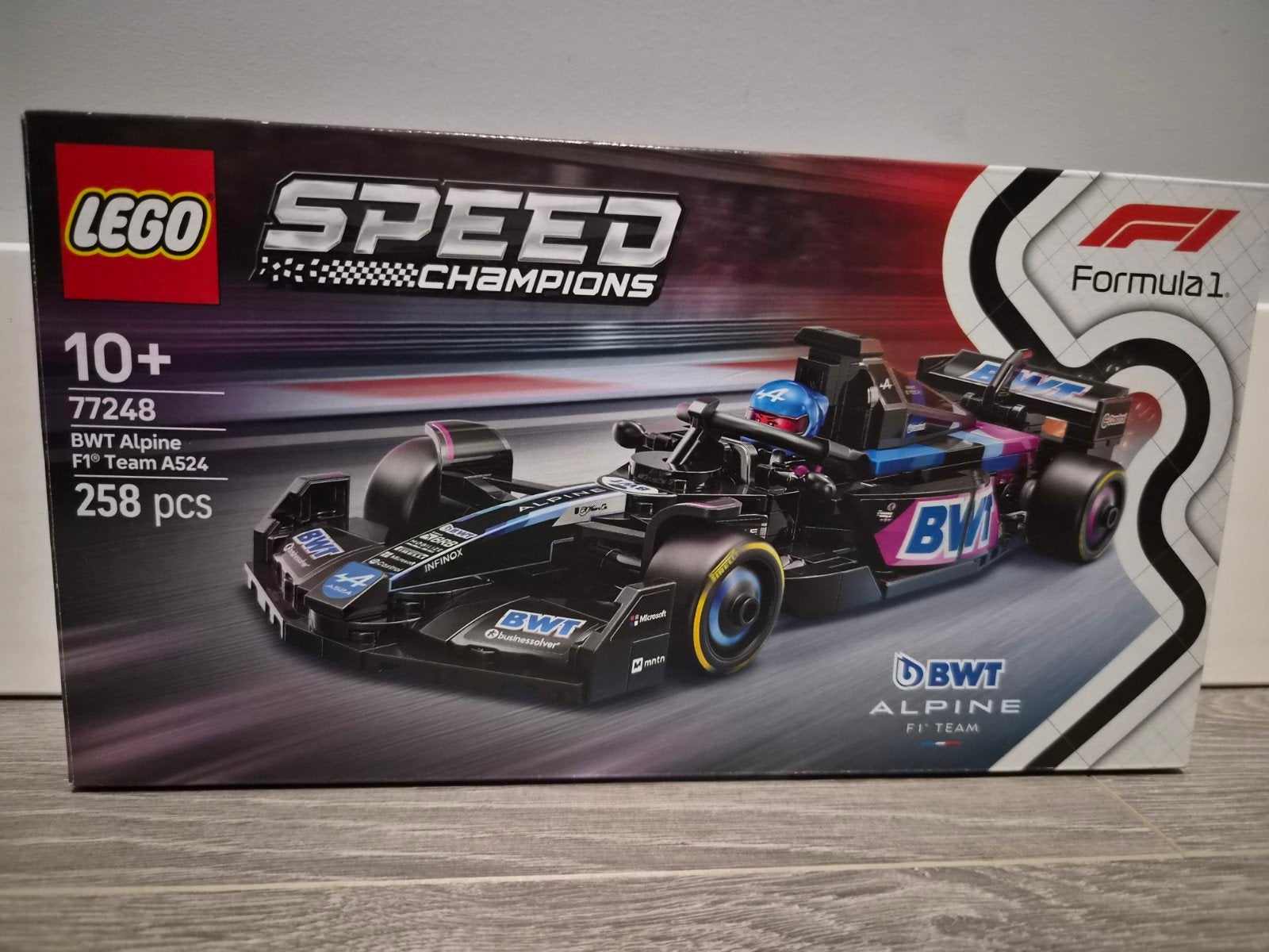 LEGO Speed Champions BWT Alpine F1 77248, Ophalen of Verzenden, Zo goed als nieuw, Overige merken