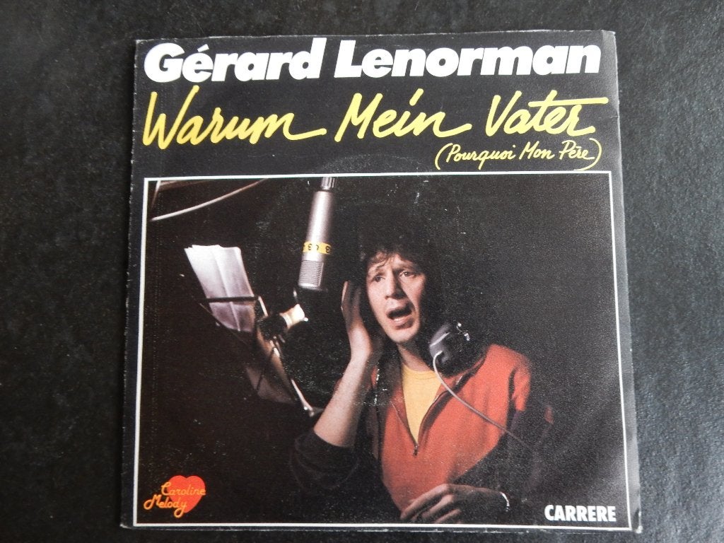 Gerard Lenorman - Warum mein vater, Cd's en Dvd's, Vinyl Singles, Ophalen of Verzenden, Zo goed als nieuw, Pop