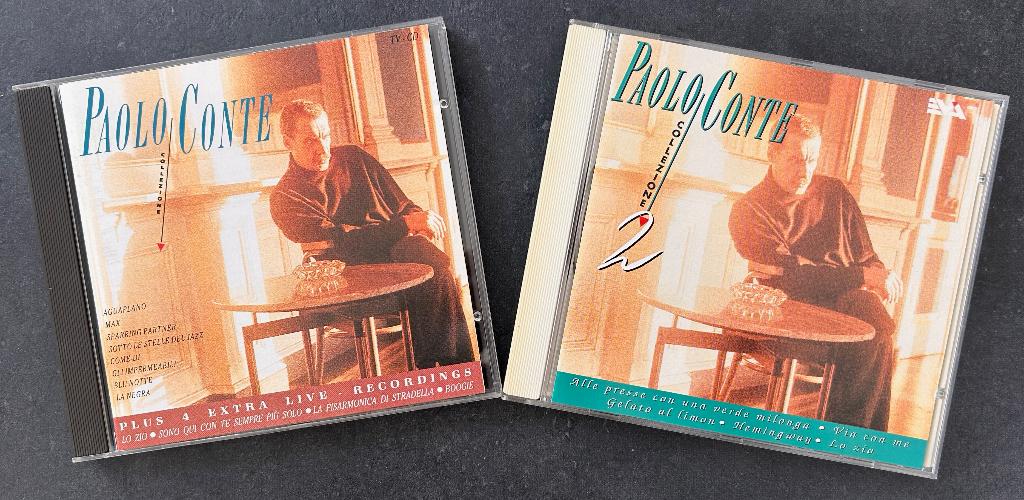 PAOLO CONTE - Collezione vol. 1 & 2 ( 2 CDs ), Ophalen of Verzenden, Zo goed als nieuw