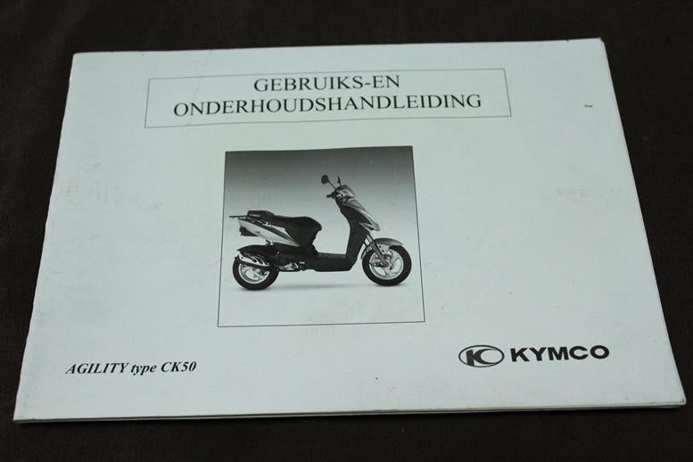 Kymco CK50 Agility scooter instructie boekje  handleiding, Fietsen en Brommers, Handleidingen en Instructieboekjes, Gebruikt, Ophalen of Verzenden