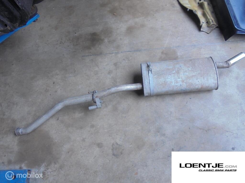 Einddemper BMW 3-serie E30 ('84-'92) m40 316i 318i, Gebruikt, Ophalen of Verzenden, BMW, BMW